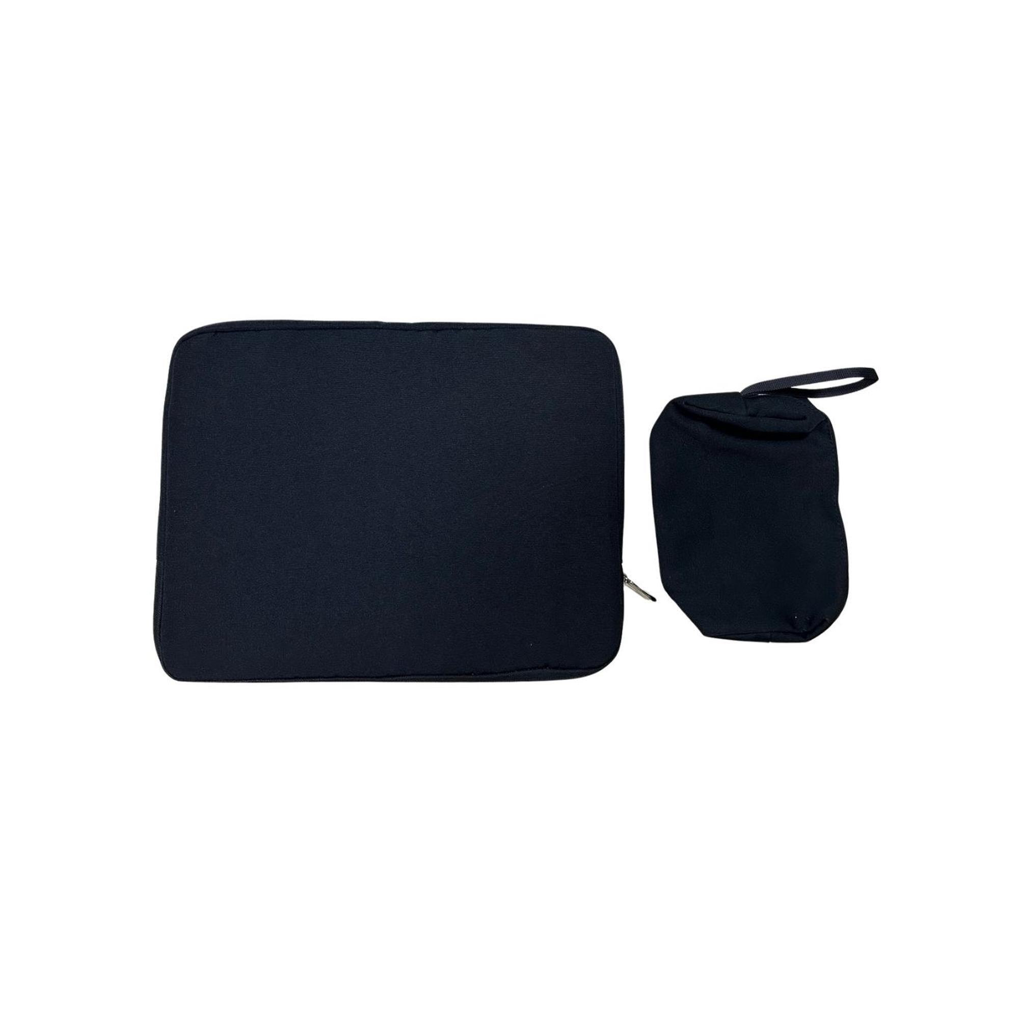 SET DE FUNDA PARA LAPTOP 16" + NECESER 8" NEGRA - 780-7804587