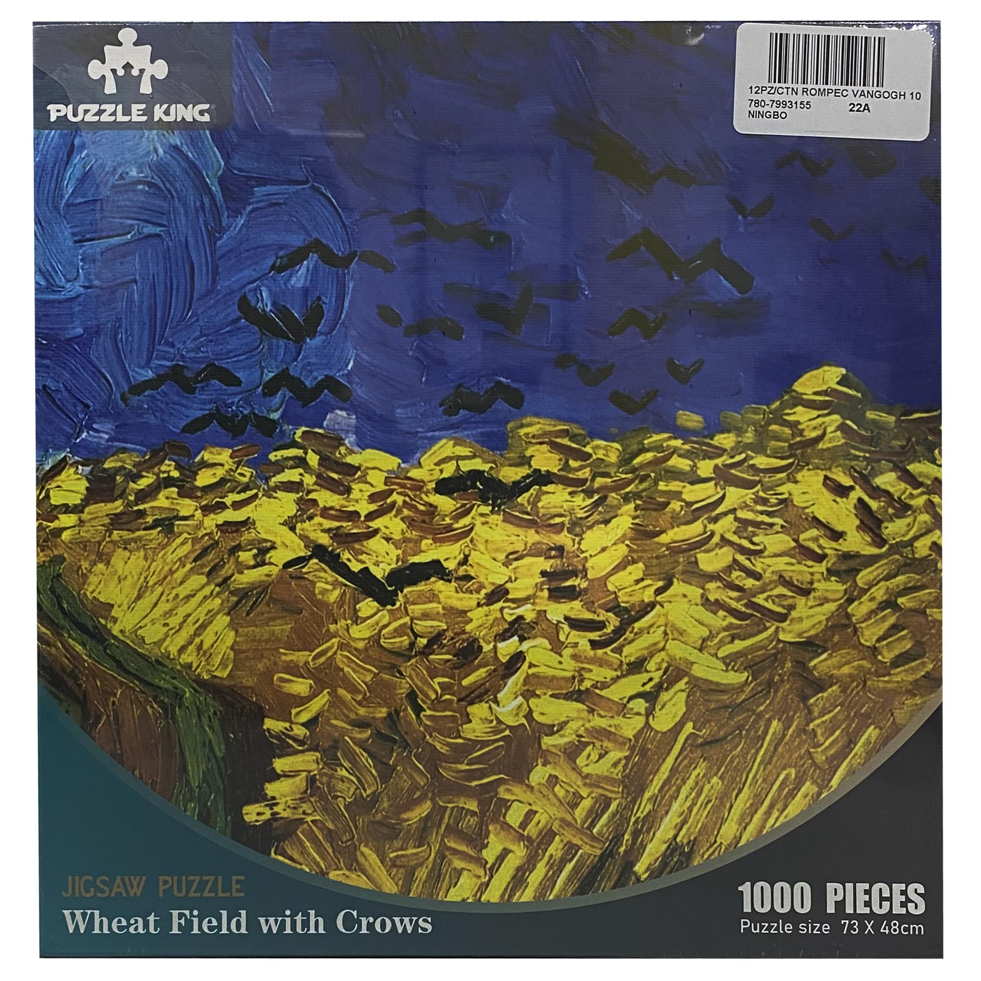 WHEAT PUZZLE WITH HORNS VAN GOGH 1000PZ - 780-7993155