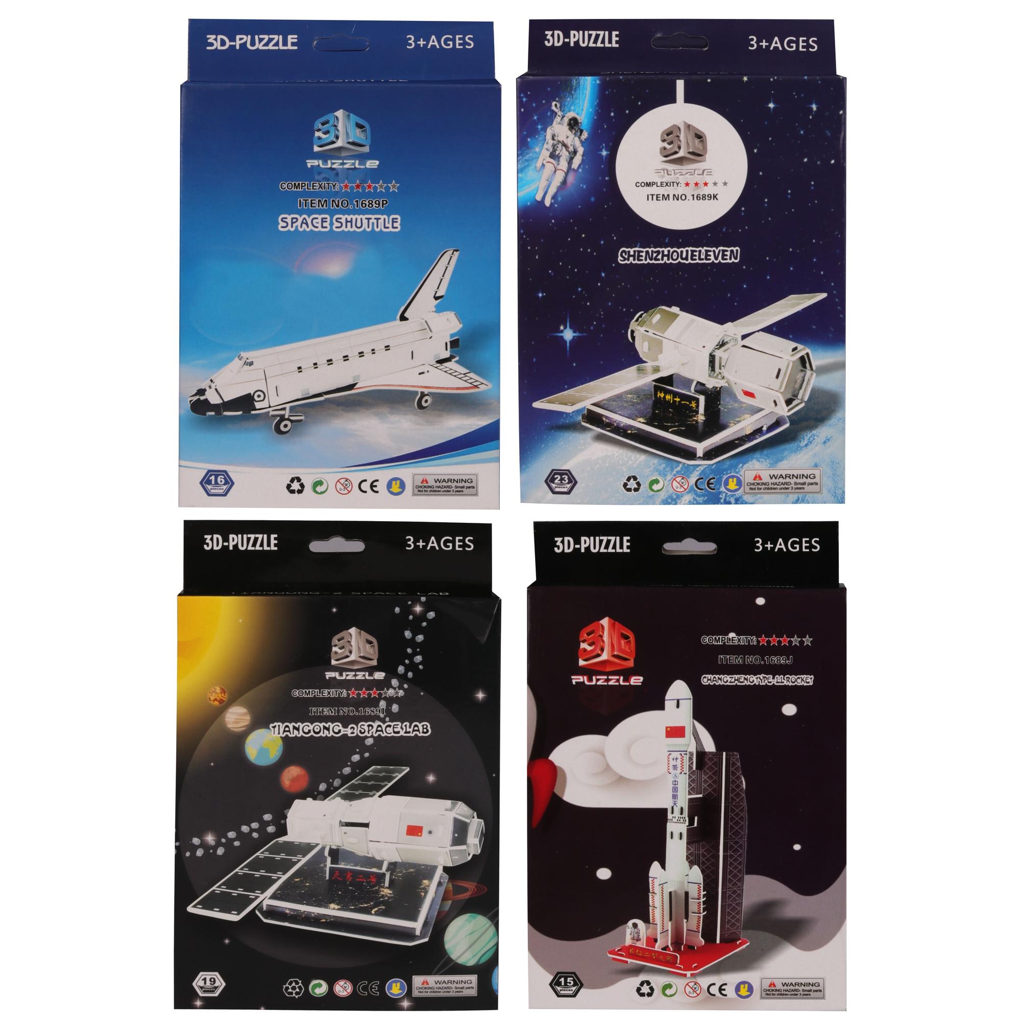 ROMPECABEZA 3D SATELITES ESPACIALES - 780-8012626