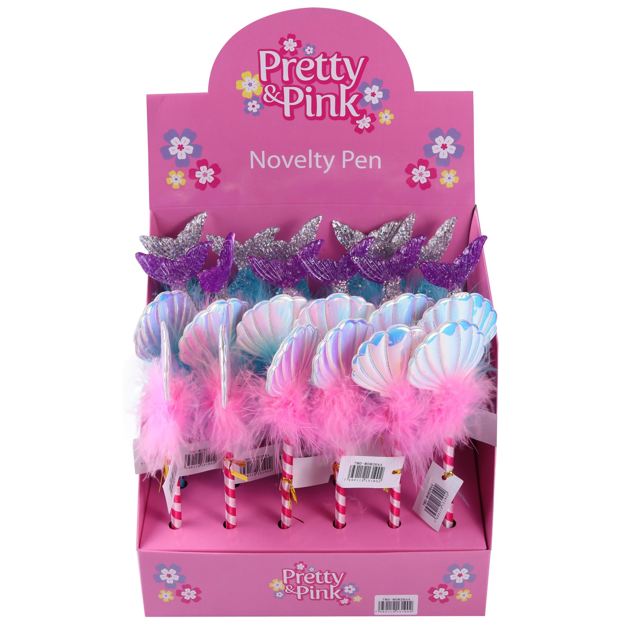 DISPLAY DE BOLIGRAFOS ESCOLARES SIRENA & CORAL 24PZ 0.7MM - 780-8082644