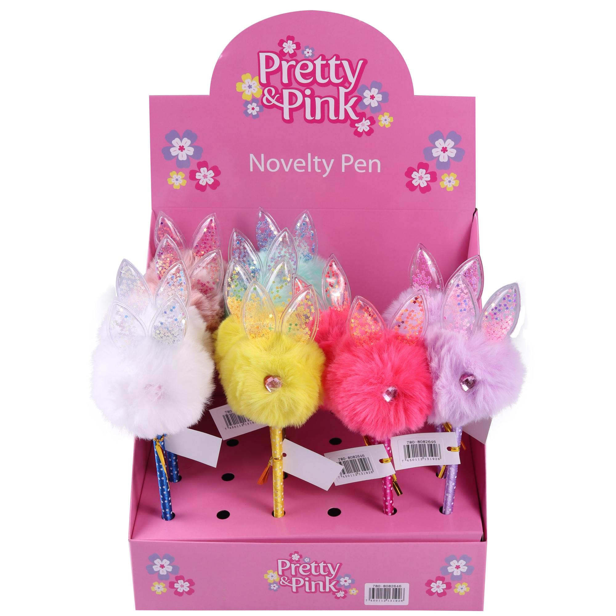 DISPLAY DE BOLIGRAFOS ESCOLARES CONEJO 12PZ 0.7MM - 780-8082646