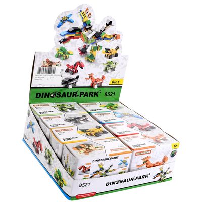 BLOQUES ARMABLES DINOSAURIO