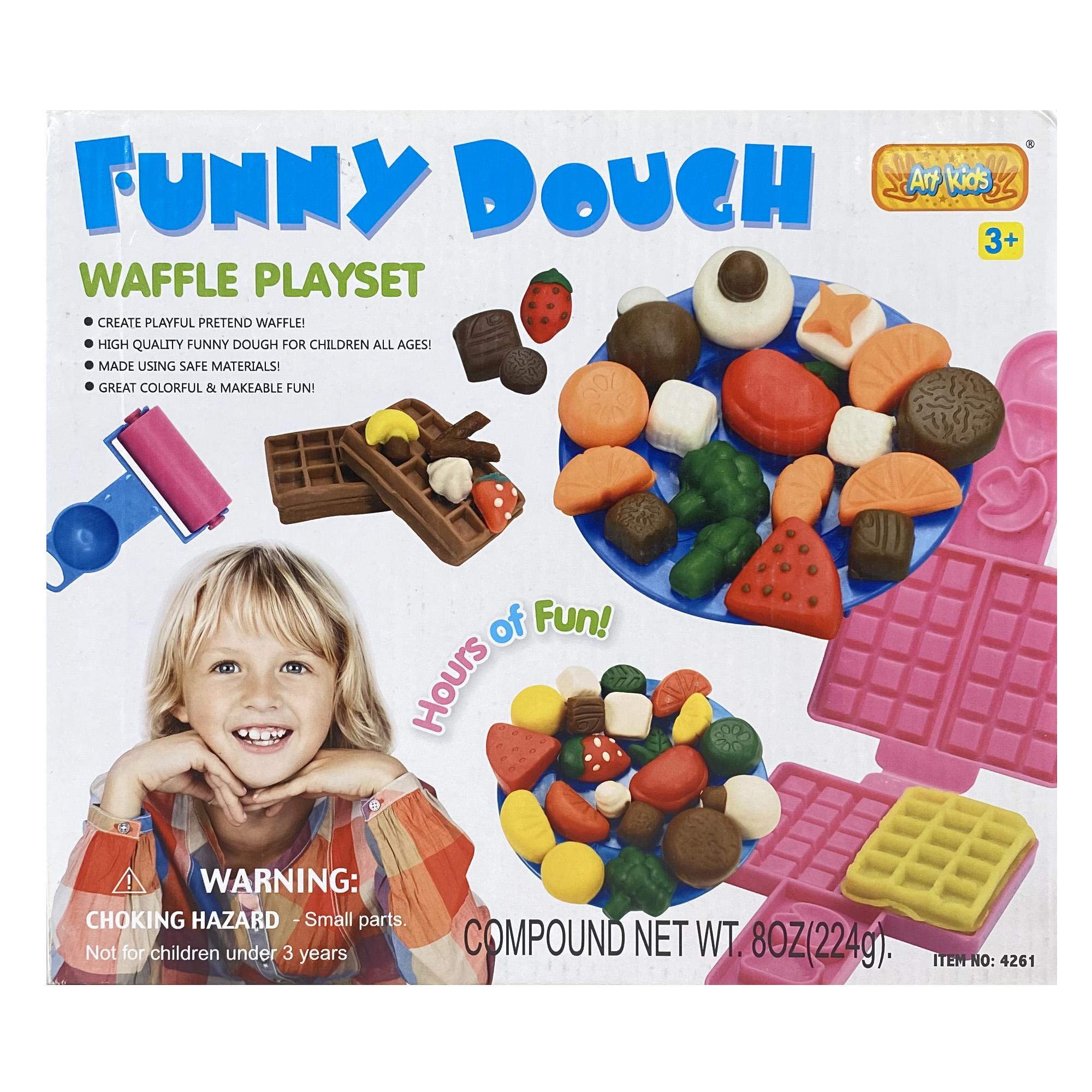 KIT DE WAFFLE DE PLASTILINA - 780-8342824