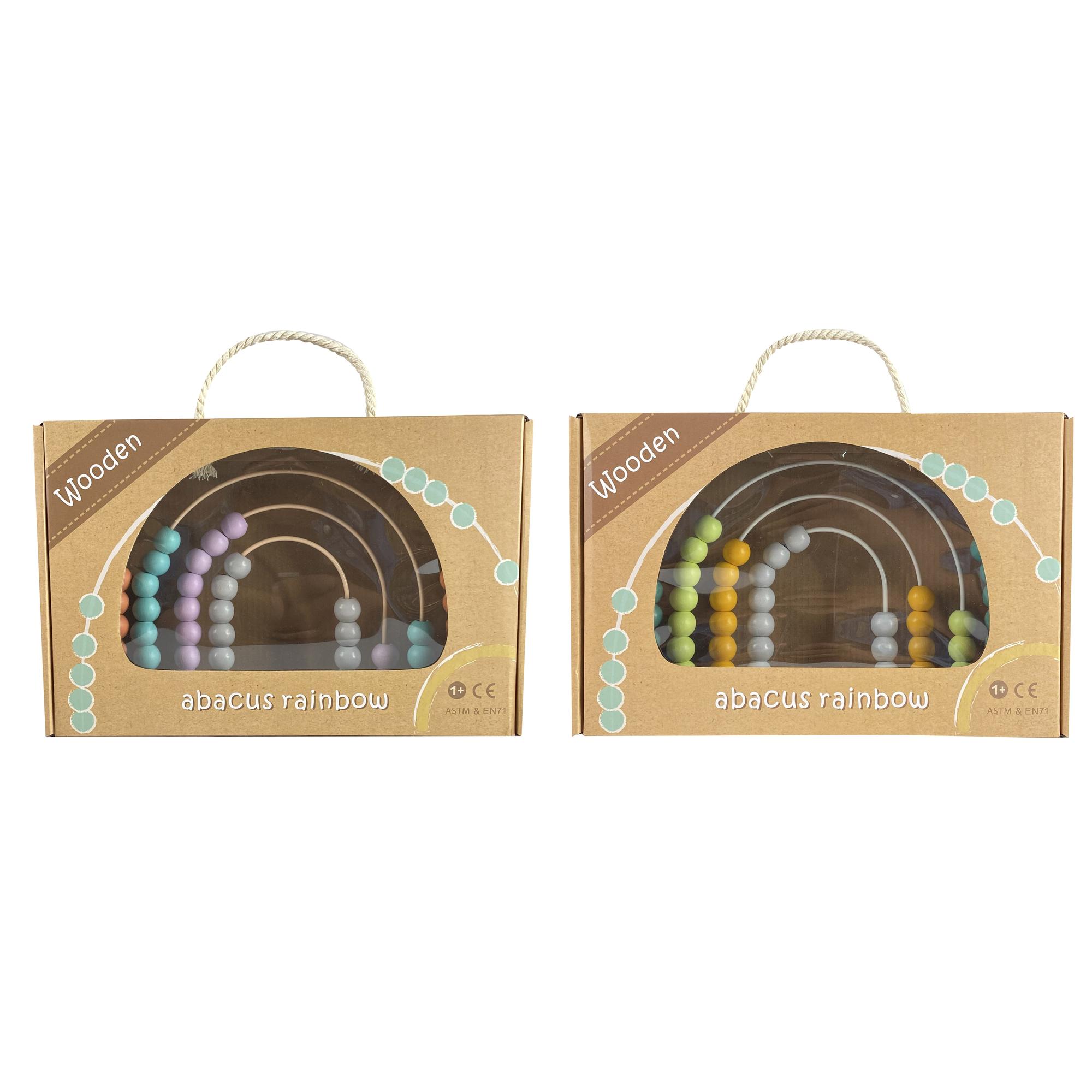 DIDACTICO DE MADERA ABACO ARCOIRIS - 780-8432868