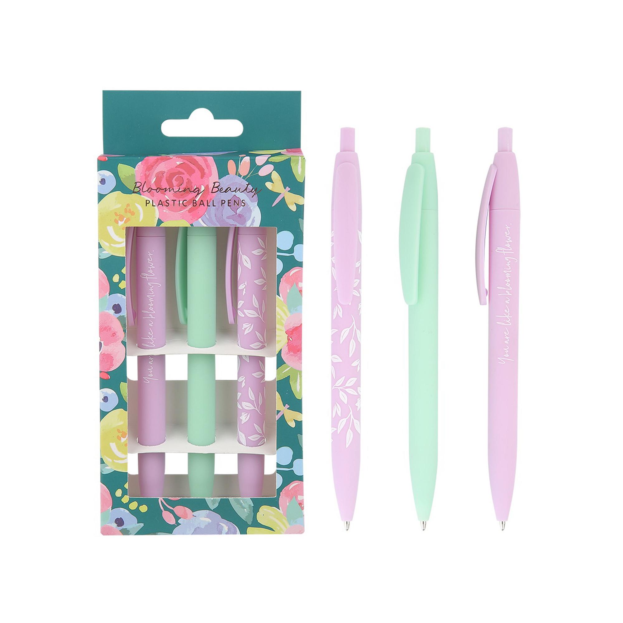 144BOXES/CTN 3PCS PUSH ACTIONBALL PEN RUBBERIZED COLORED BA - 780-8513442