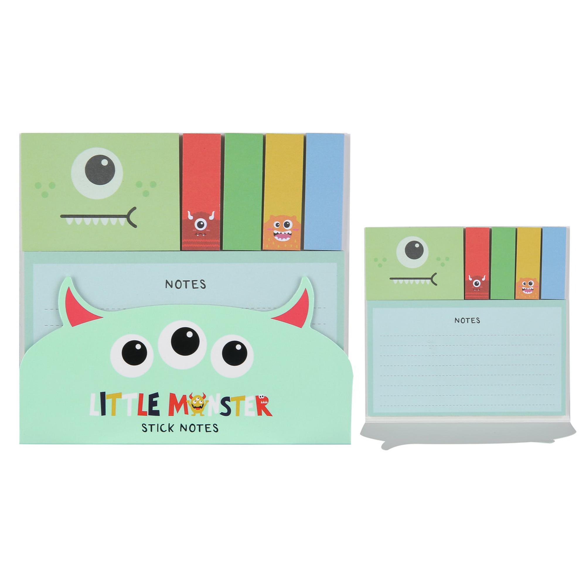 SET OF STICKY NOTES INCLUDES: 4PCS RECTANGULAR, 13*40MM. 1 RECTANGULAR MEMO NOTE 55*40MM, 1 MEM - 780-8513477