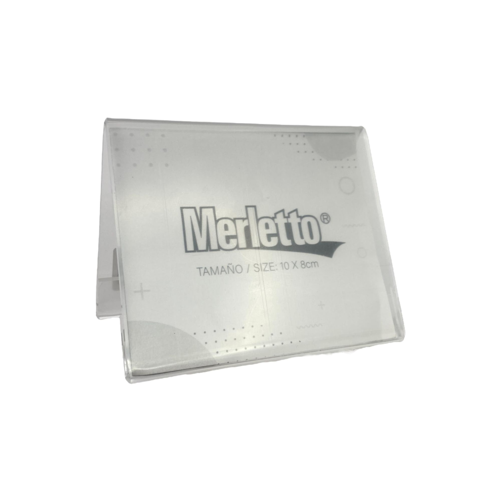 320PCS/CTN V SHAPE ACRYLIC SIGN HOLDER WITH INSERT PAPER IN - 780-8573206