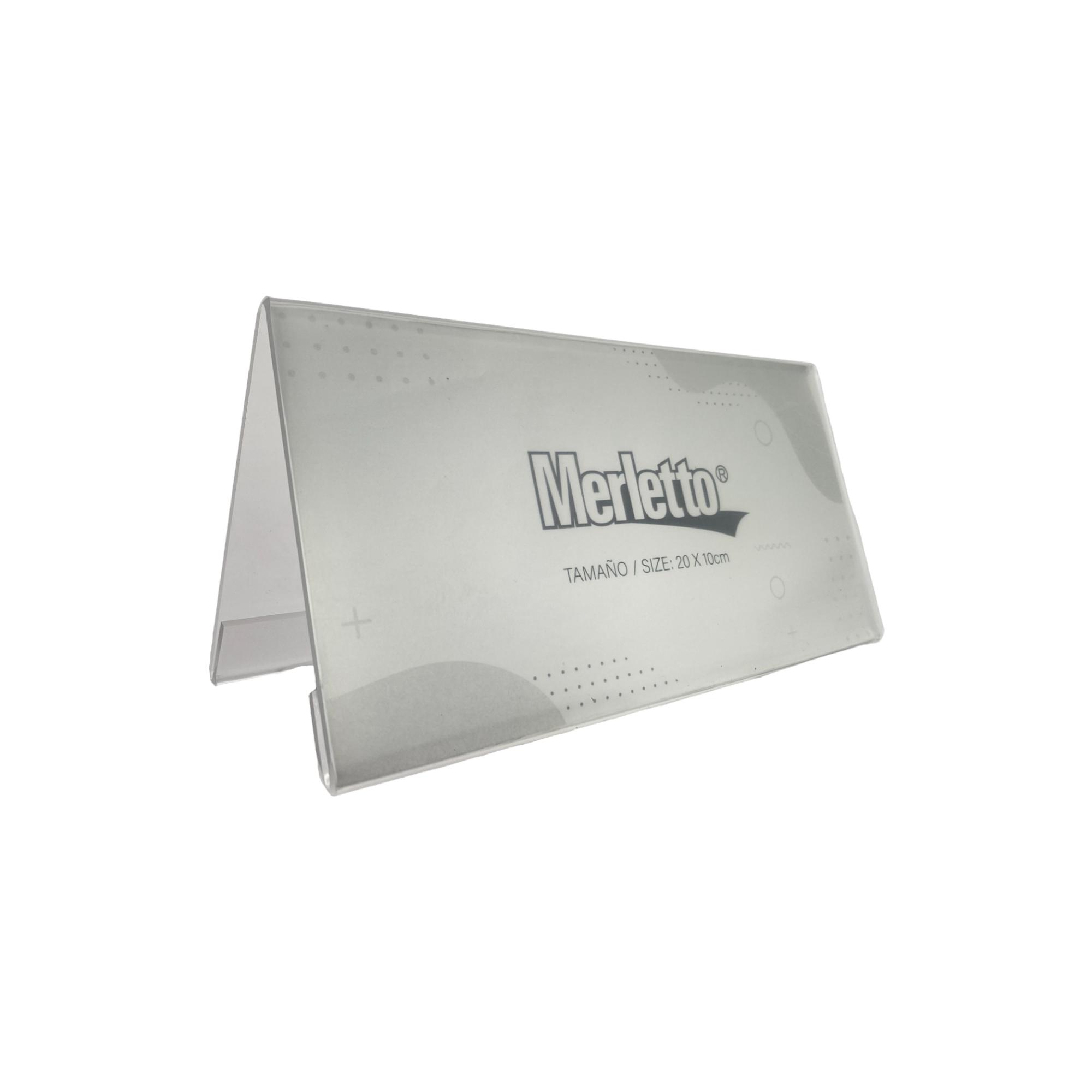 200PCS/CTN V SHAPE ACRYLIC SIG - 780-8573209