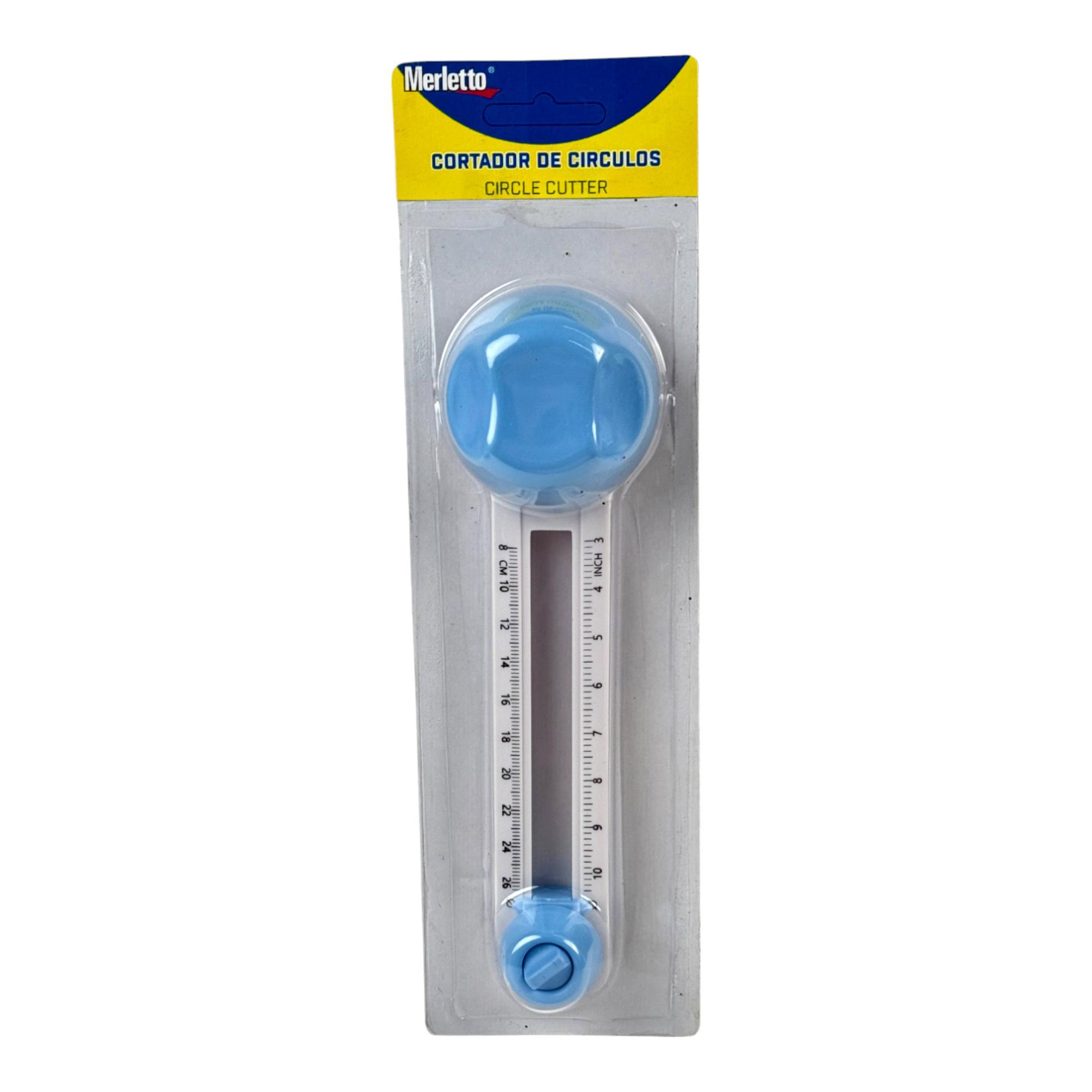 144PCS/CTN CIRCLE CUTTER IN BLISTER CARD PACKING. COLOR: BLU - 780-8994149