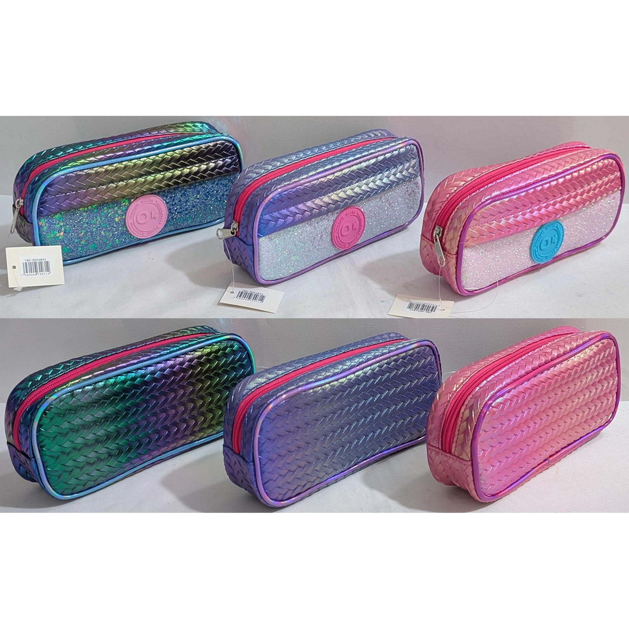 Pencil case with 2 compartments, size: 22.5 × 5.5 × 10 cm - 780-9054844