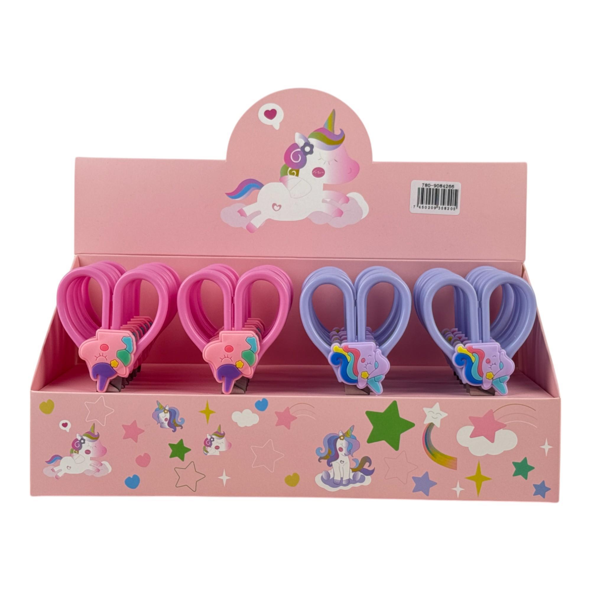 TIJERA 5.5" (13.6cm) 24PZA DISPLAY UNICORNIO - 780-9084266