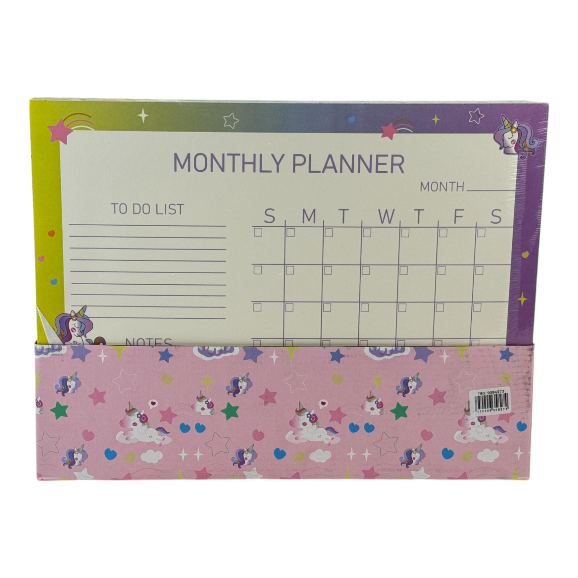 AGENDA MENSAL A3, TELA DE 80 G/M², 80 FOLHAS, 12 PZA - 780-9084273