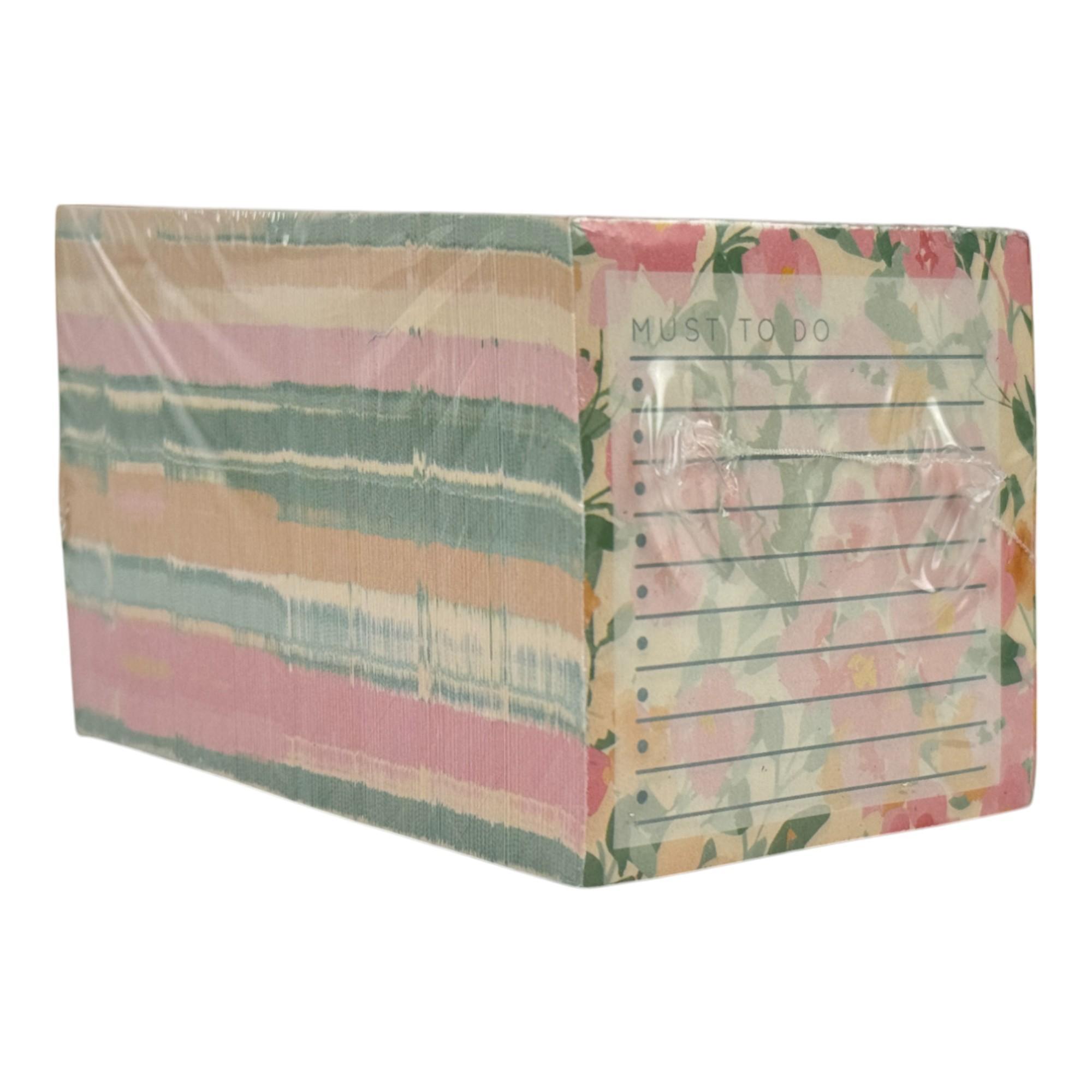 90PCS/CTN MEMO PAD WITH SHRINKPACKING. SIZE: 7*7*10cm. (80g - 780-9084300