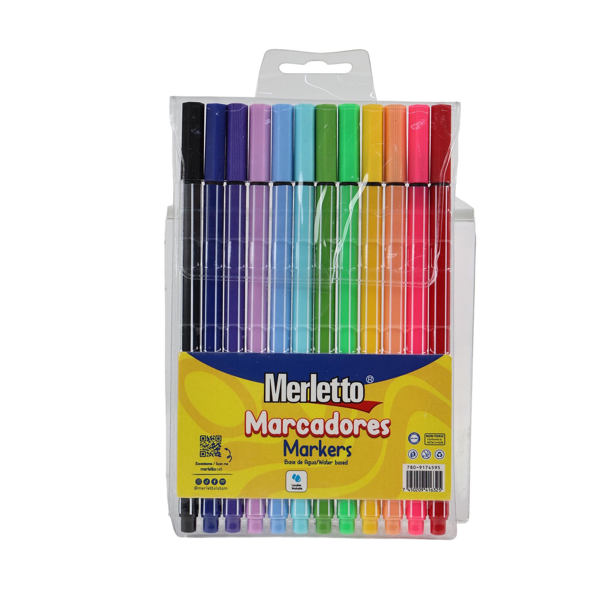 CONJUNTO DE 12 LÁPIS FINELINER DE 12 CORES - 780-9174595