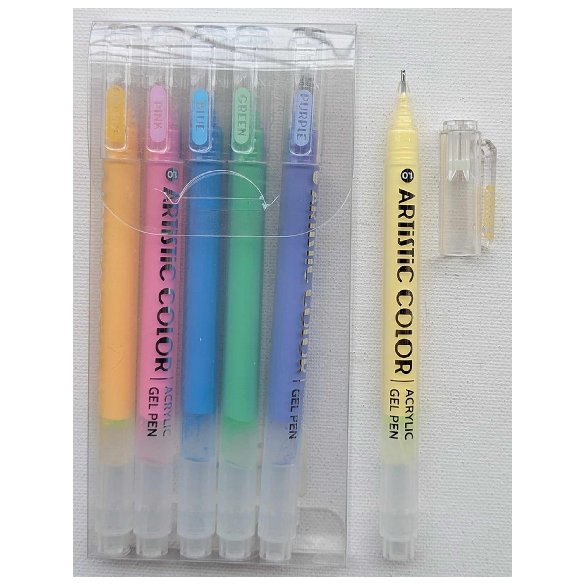 SET 6 BOLGRAFOS GEL 3D JUMBO - 780-9244924