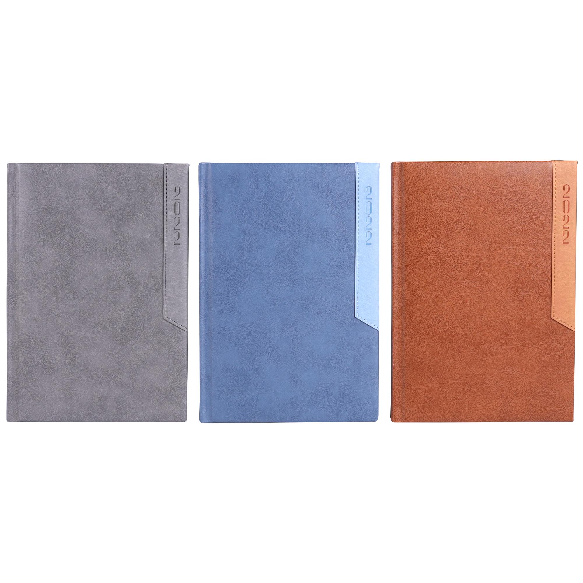 60PCS/CTN A5 2022 DIARY 168 SHEETS 60gsm WHITE PAPER 2 COLOR - 783-2033054