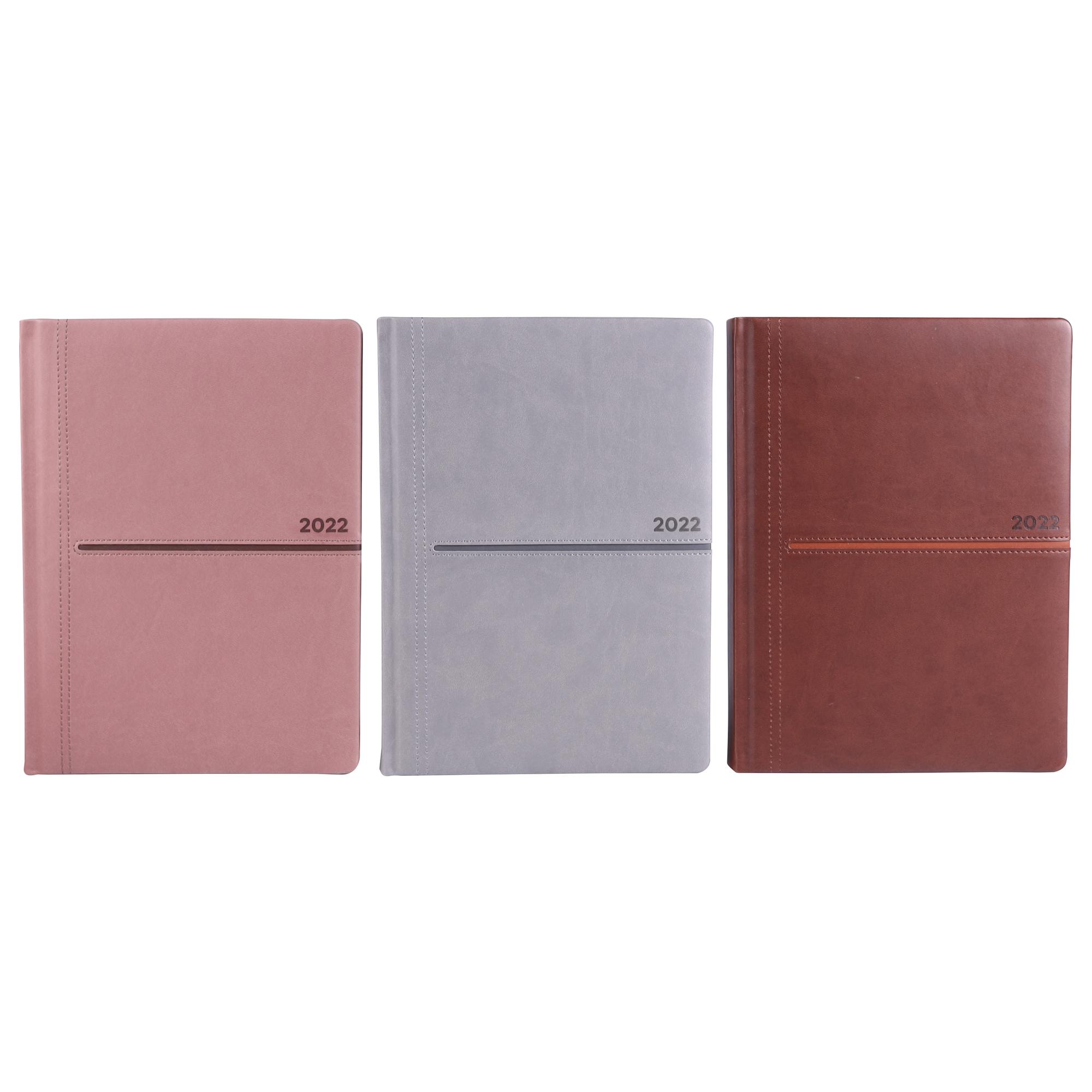 48PCS/CTN A5 2022 DIARY WITH 1OFFSET MAP+GOLD EDGE 172 SHEE - 783-2033063