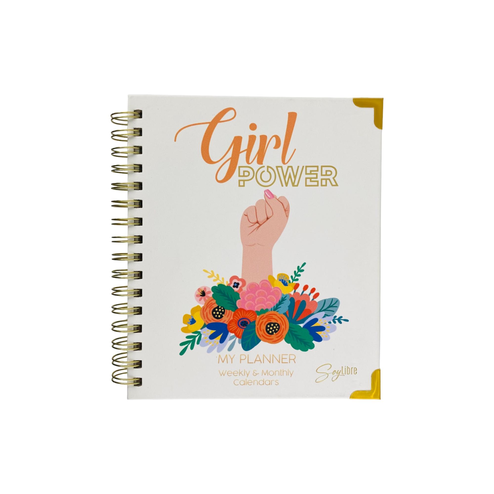 36PCS/CTN HARD COVER SPIRAL PLANNER WITH GOLDEN CORNER 12 MO - 783-2033128