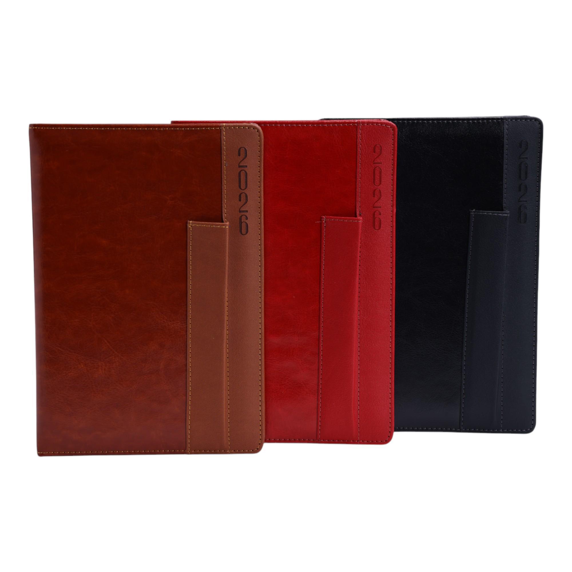 60PCS/CTN A5 2026 DIARY 180 SHEETS 60gsm WHITE PAPER 2 COLOR - 783-2033273