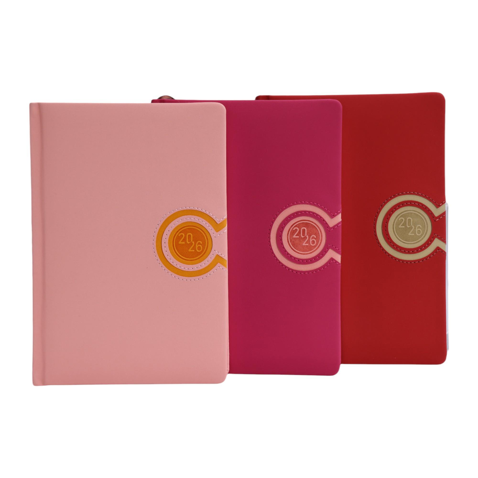 60PCS/CTN A5 2026 DIARY 180 SHEETS 60gsm WHITE PAPER 2 COLOR - 783-2033274