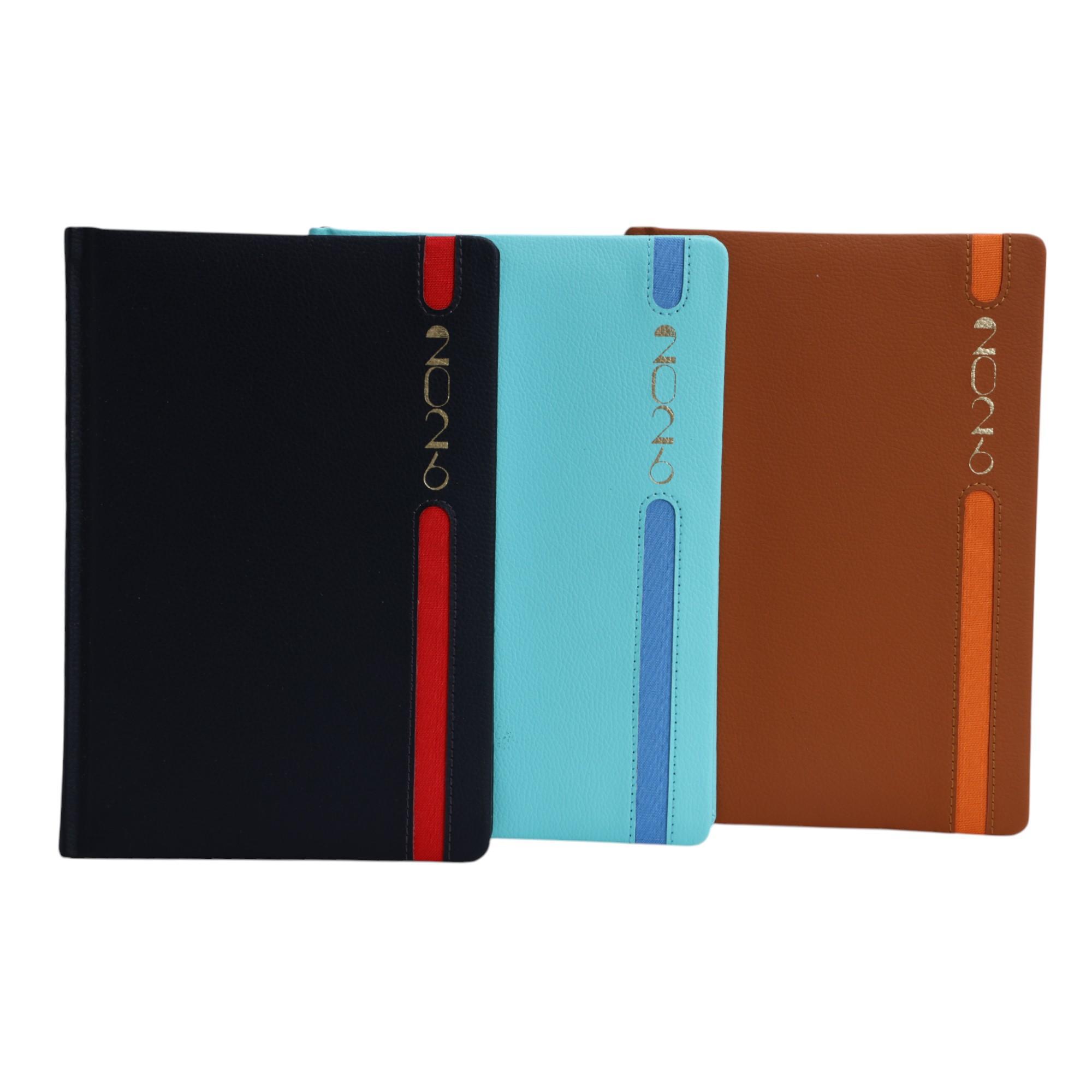 60PCS/CTN A5 2026 DIARY 180 SHEETS 60gsm WHITE PAPER 2 COLOR - 783-2033284