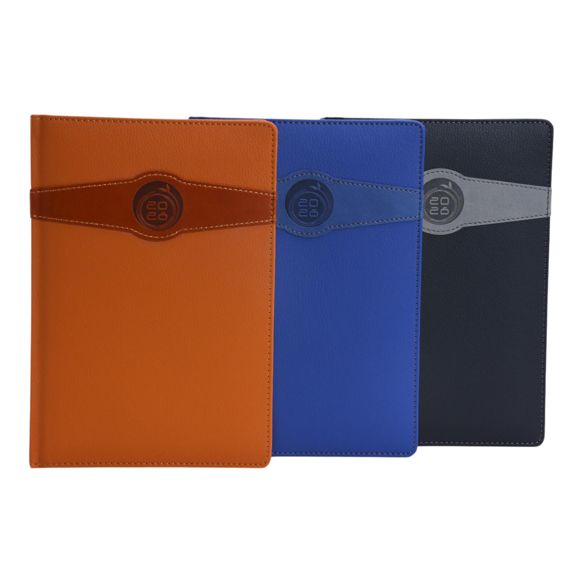 48PCS/CTN A5 2026 DIARY WITH 1OFFSET MAP+GOLD EDGE 184 SHEE - 783-2033296