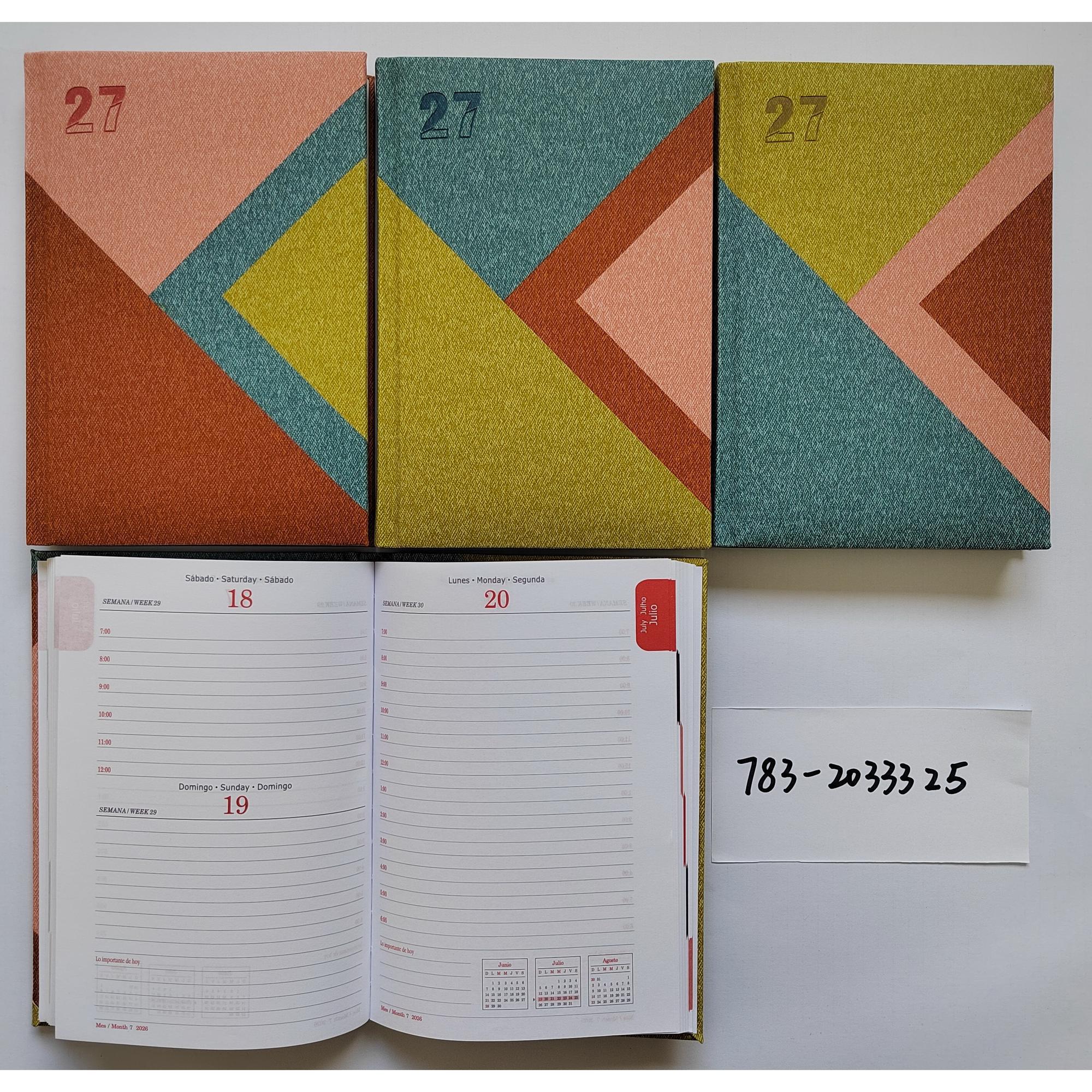 2027 DIARY WITH BELLY BAND ANDDISPLAY BOX - 783-2033325