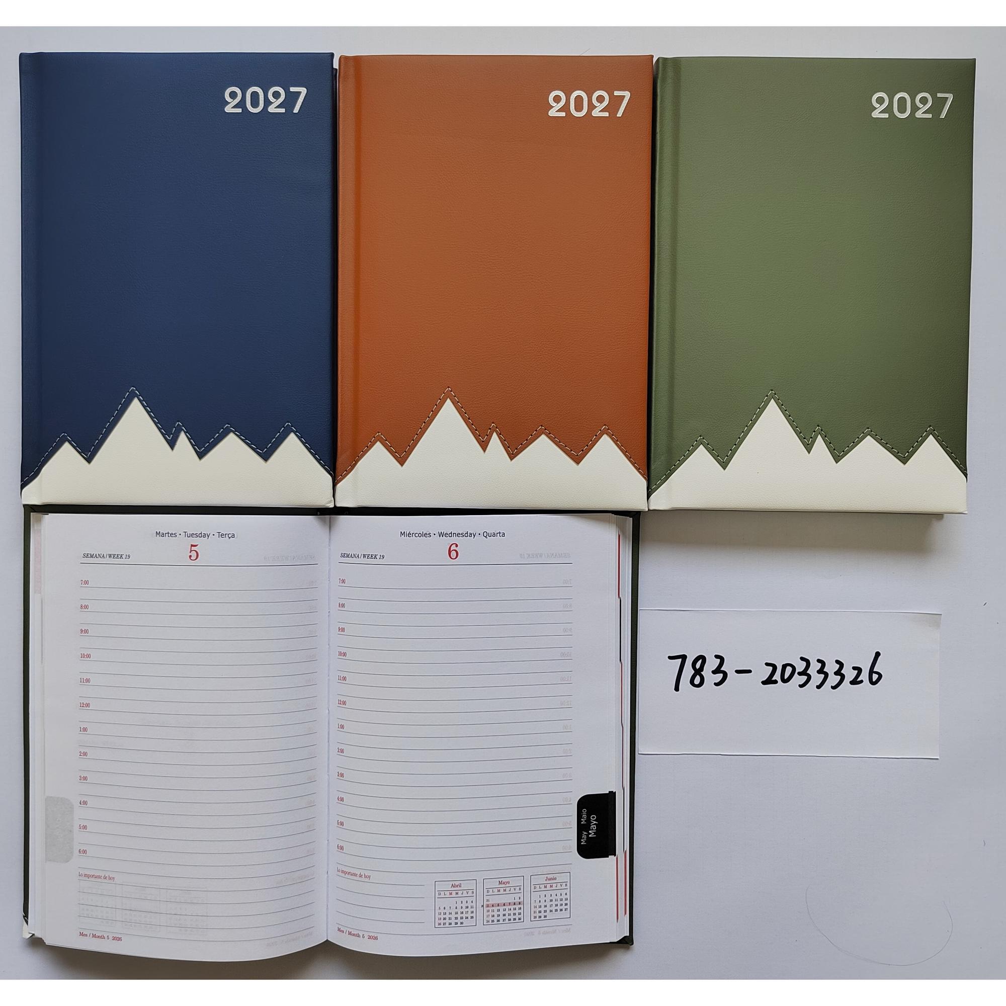 2027 DIARY WITH BELLY BAND ANDDISPLAY BOX - 783-2033326