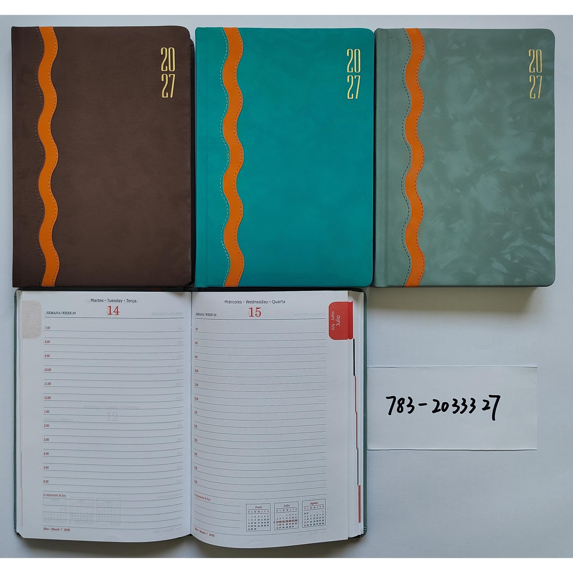 2027 DIARY WITH BELLY BAND ANDDISPLAY BOX - 783-2033327