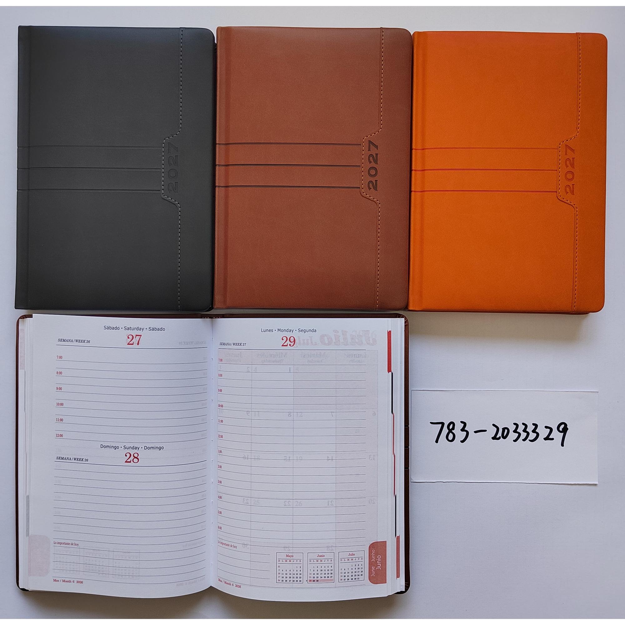 2027 DIARY WITH BELLY BAND ANDDISPLAY BOX - 783-2033329