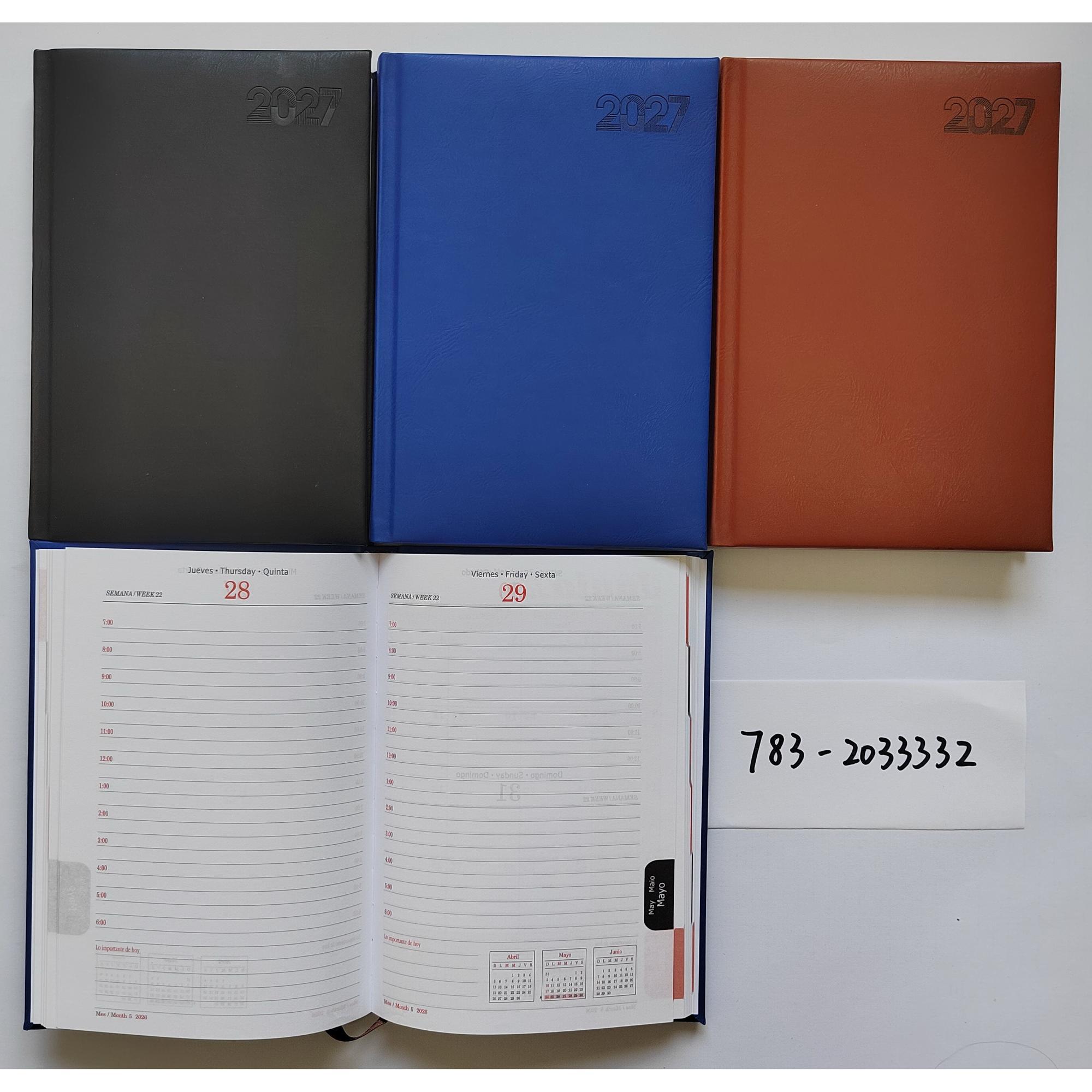2027 DIARY WITH BELLY BAND ANDDISPLAY BOX - 783-2033332
