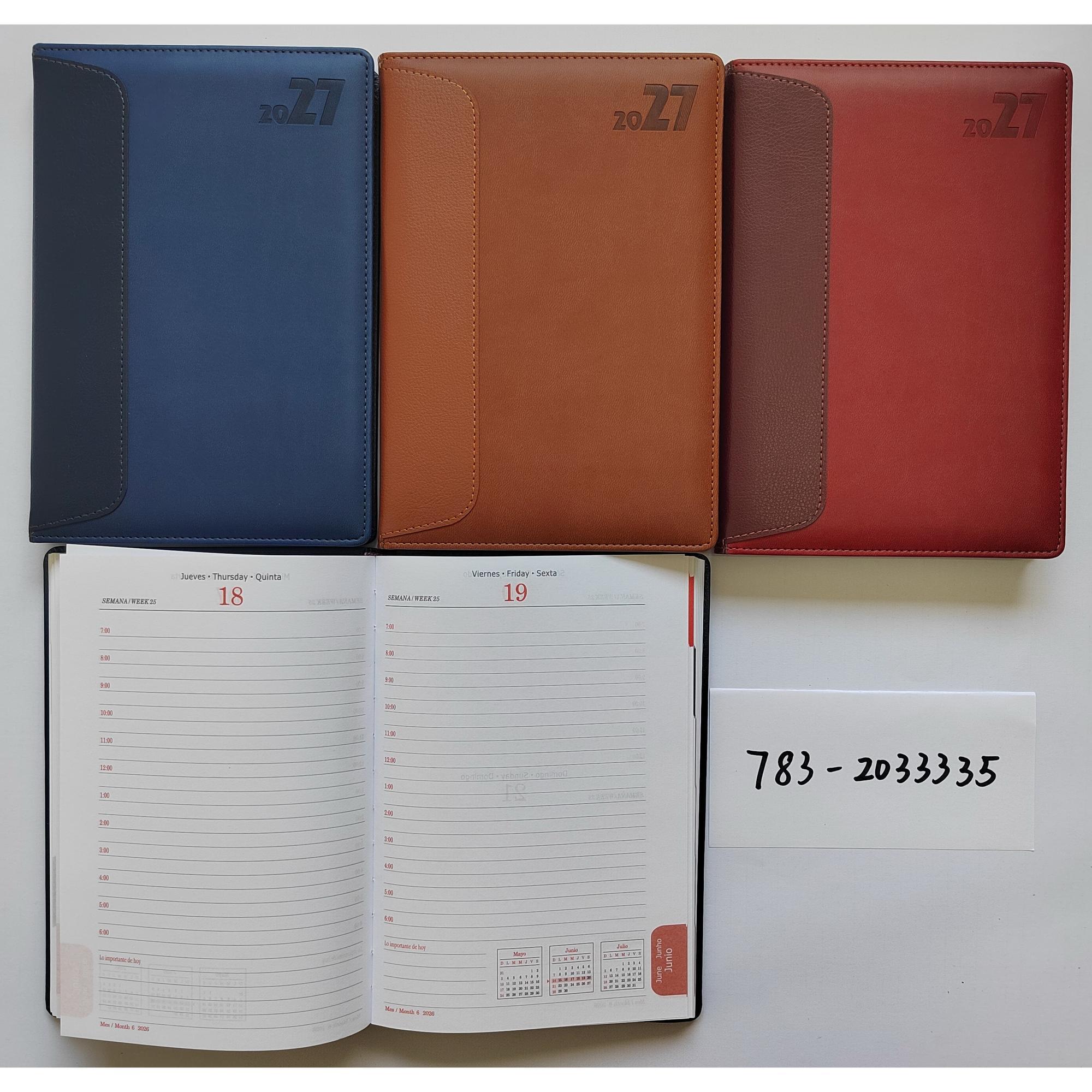 2027 DIARY WITH BELLY BAND ANDDISPLAY BOX - 783-2033335