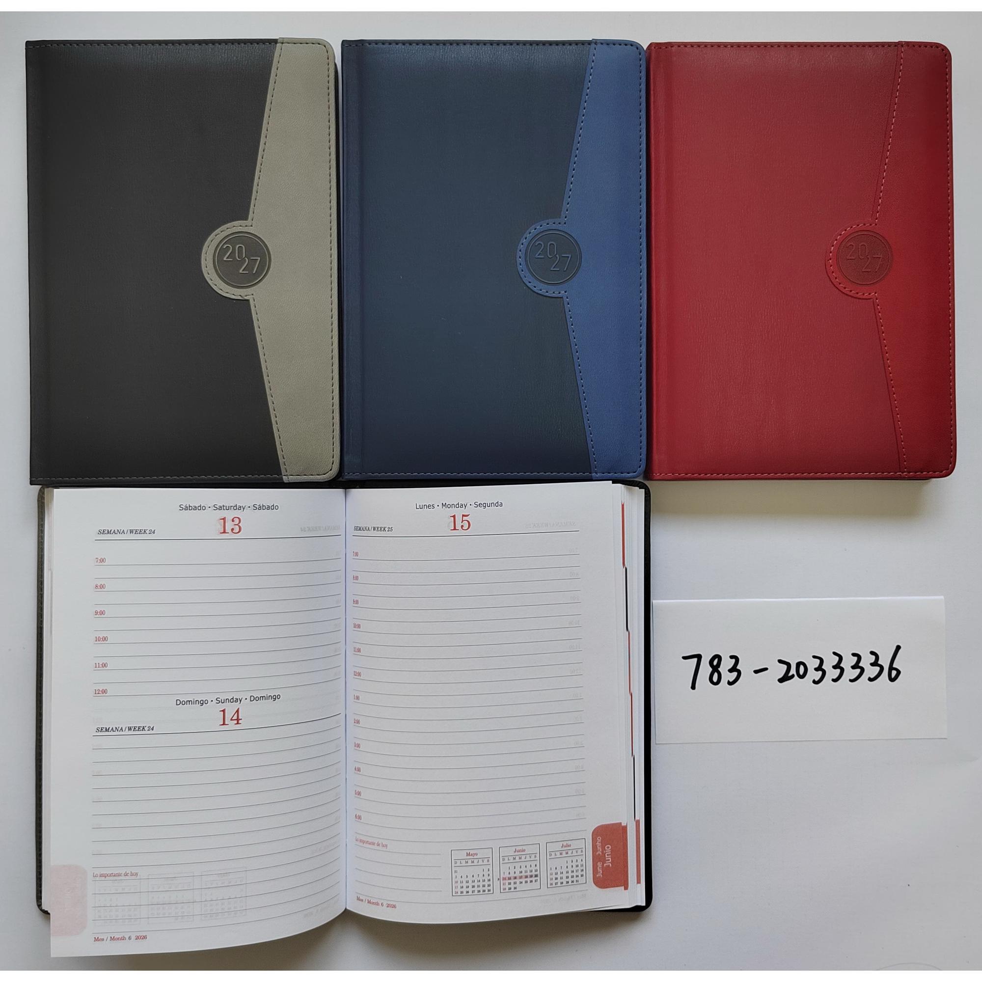 2027 DIARY WITH BELLY BAND ANDDISPLAY BOX - 783-2033336