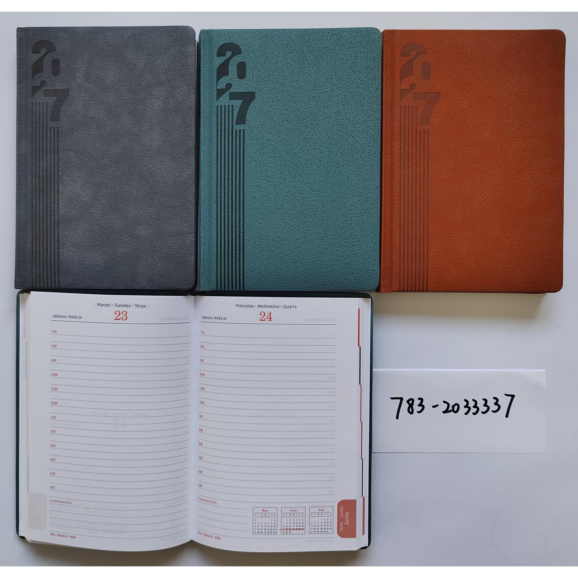 2027 DIARY WITH BELLY BAND ANDDISPLAY BOX - 783-2033337