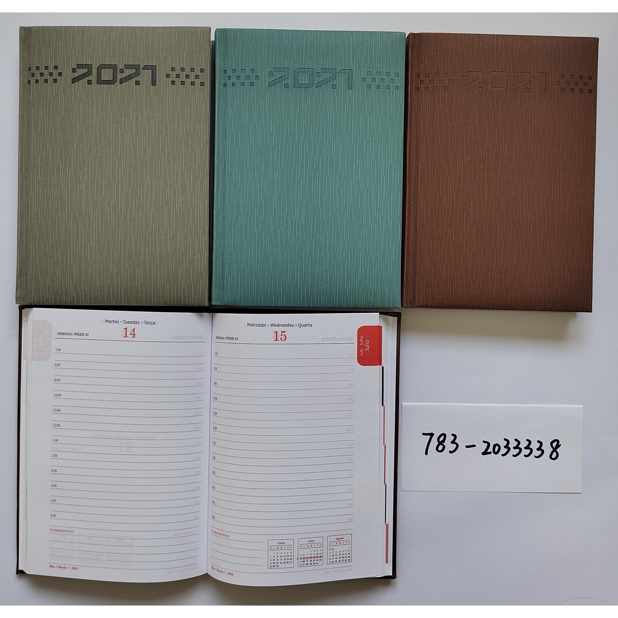 2027 DIARY WITH BELLY BAND ANDDISPLAY BOX - 783-2033338