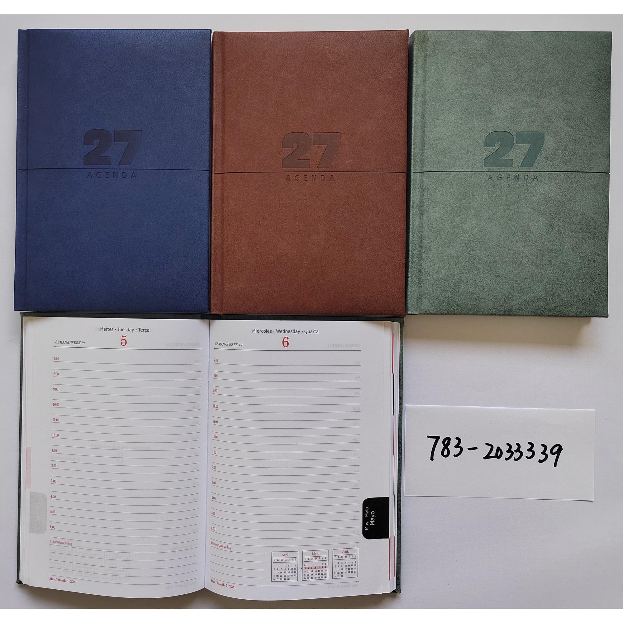 2027 DIARY WITH BELLY BAND ANDDISPLAY BOX - 783-2033339