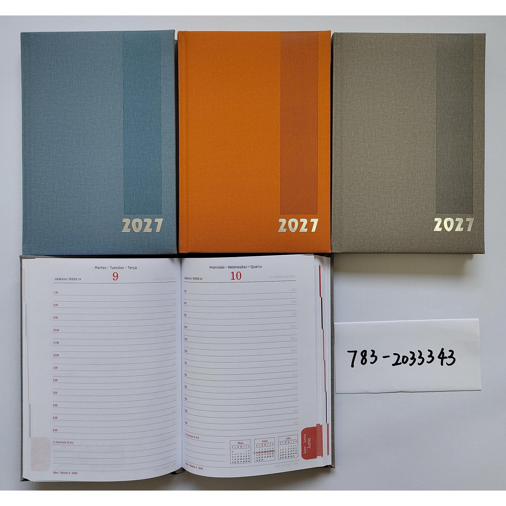 2027 DIARY WITH BELLY BAND ANDDISPLAY BOX - 783-2033343