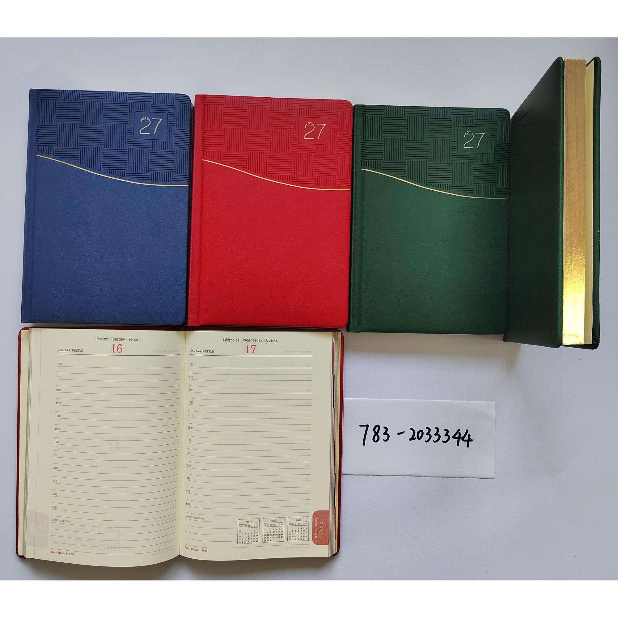 2027 DIARY WITH OFFSET MAP, BELLY BAND, DISPLAY BOX - 783-2033344