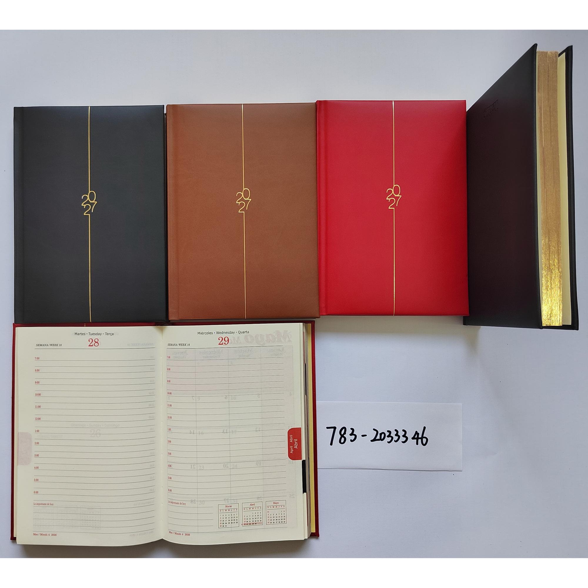 2027 DIARY WITH OFFSET MAP, BELLY BAND, DISPLAY BOX - 783-2033346