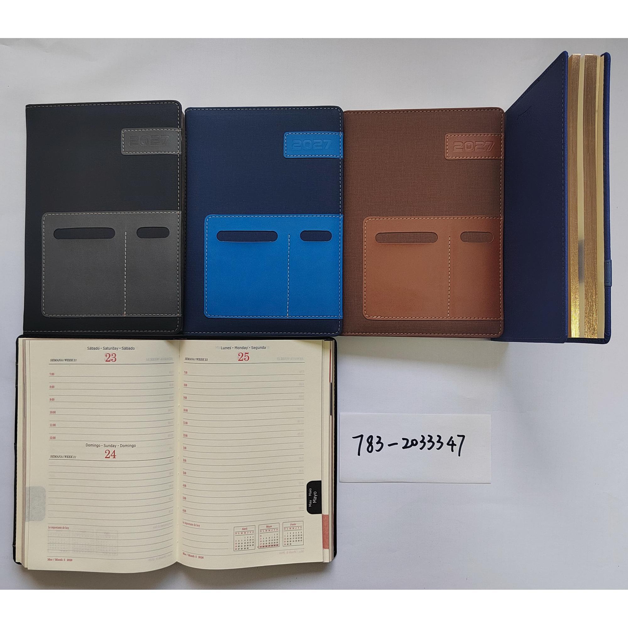 2027 DIARY WITH OFFSET MAP, BELLY BAND, DISPLAY BOX - 783-2033347