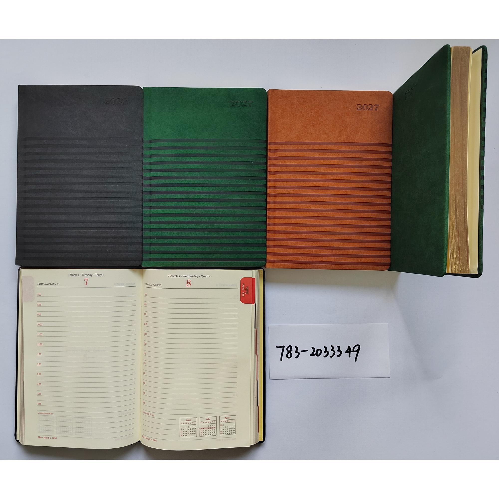 2027 DIARY WITH OFFSET MAP, BELLY BAND, DISPLAY BOX - 783-2033349