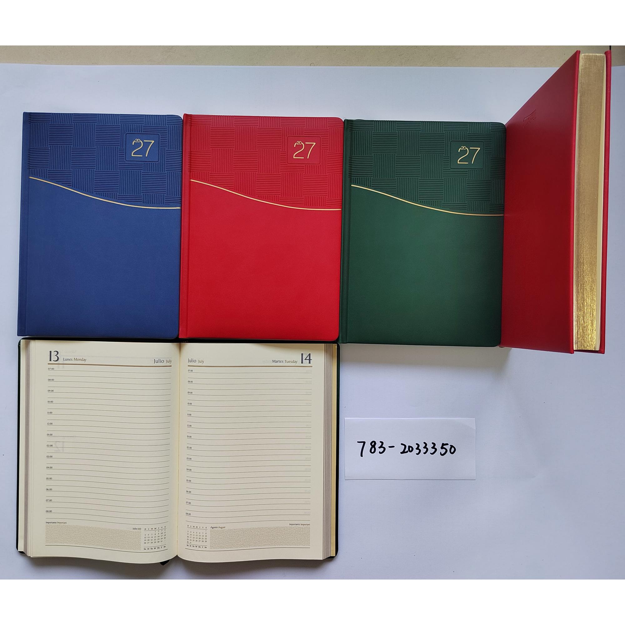 2027 DIARY WITH OFFSET MAP, BELLY BAND, DISPLAY BOX - 783-2033350