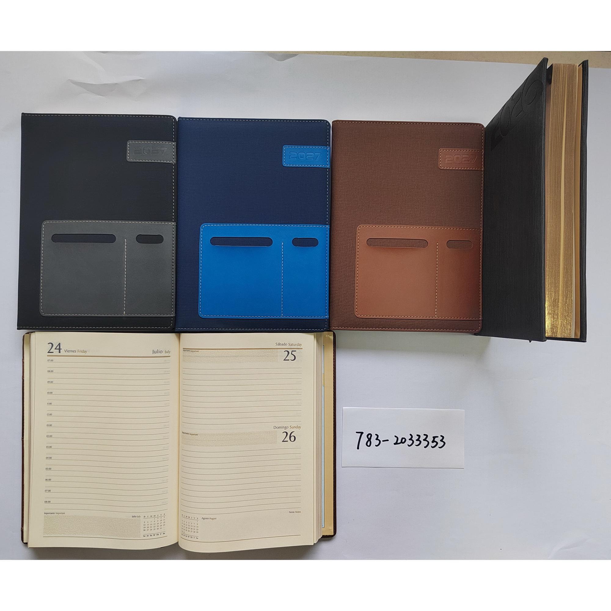 2027 DIARY WITH OFFSET MAP, BELLY BAND, DISPLAY BOX - 783-2033353