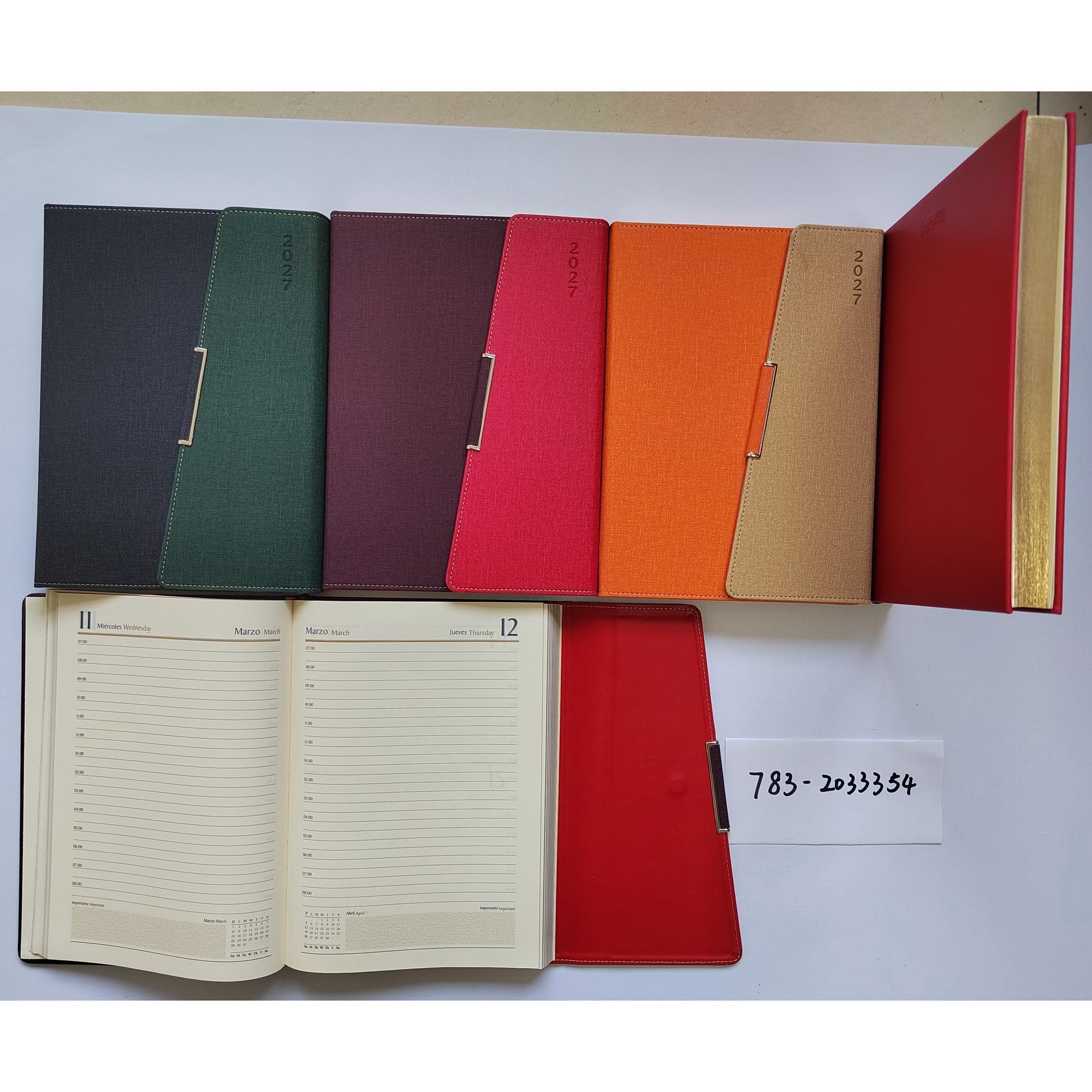 2027 DIARY WITH OFFSET MAP, BELLY BAND, DISPLAY BOX - 783-2033354