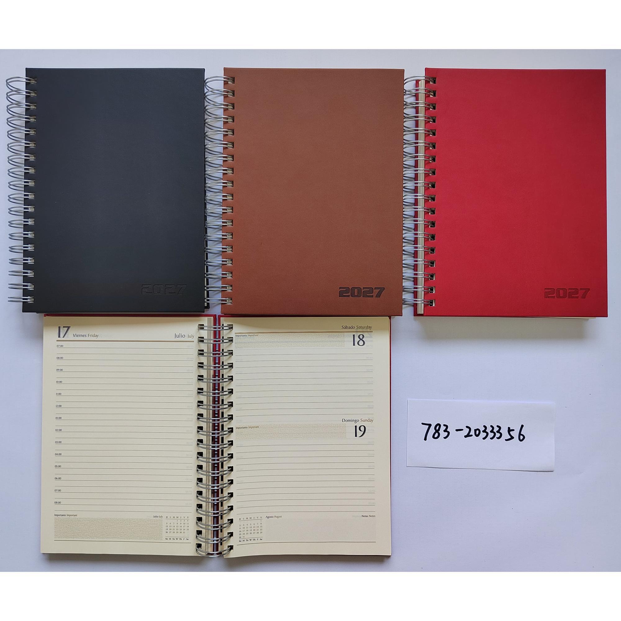 2027 SPIRAL DIARY WITH OFFSETMAP, BELLY BAND - 783-2033356