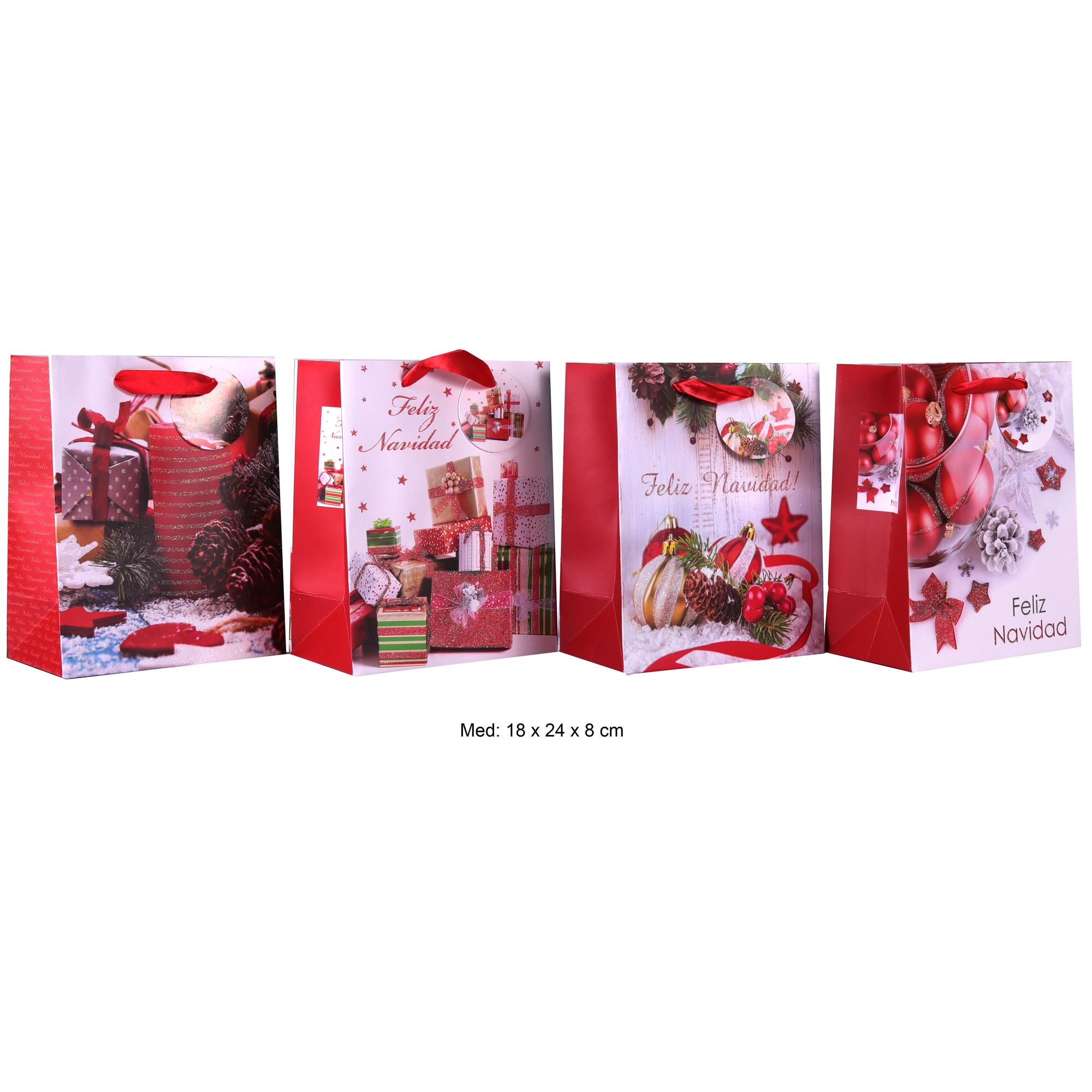 360PZA BOLSAS REGALO NAVIDEÑA - 784-7803528