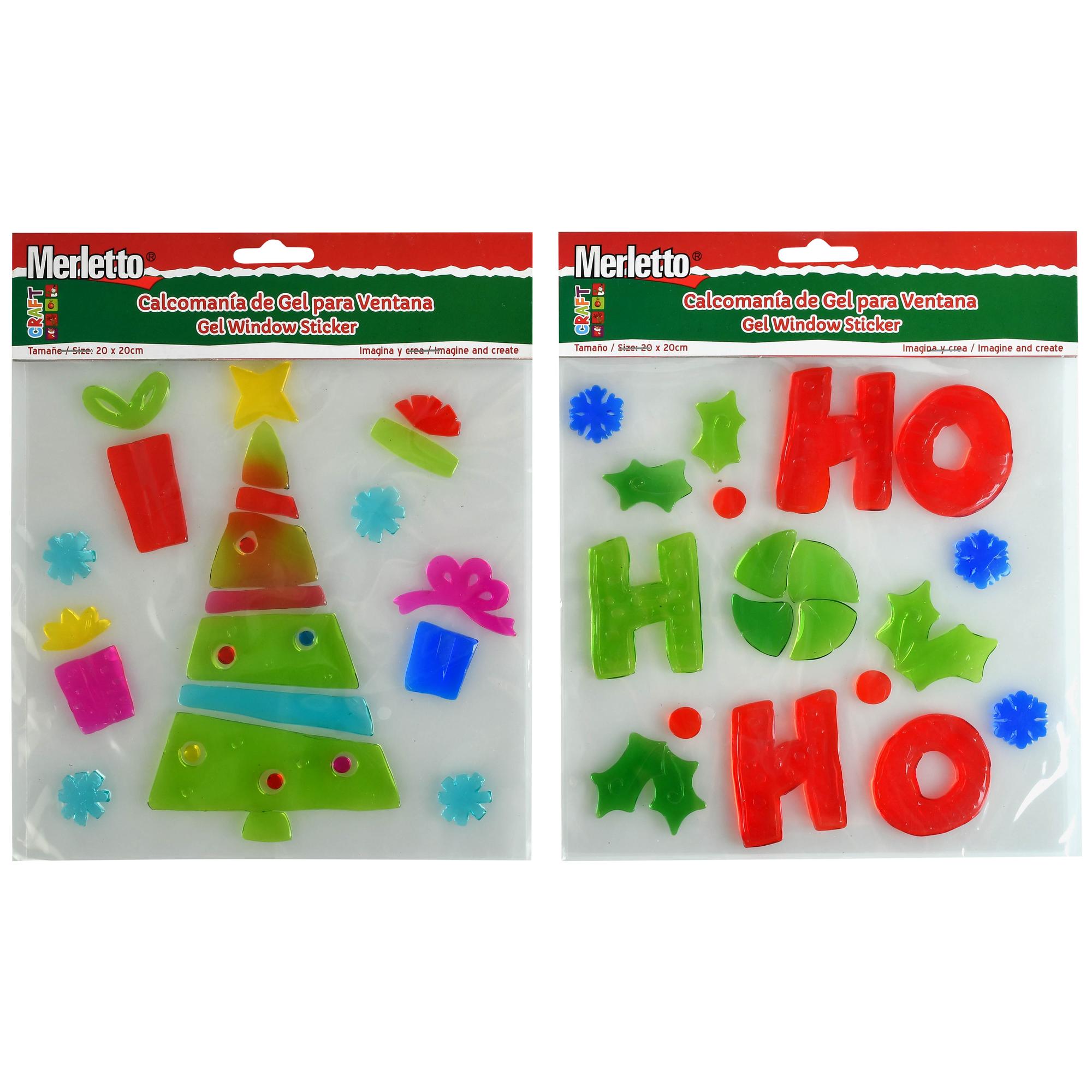 GEL STICKER NAVIDAD - 784-7903549