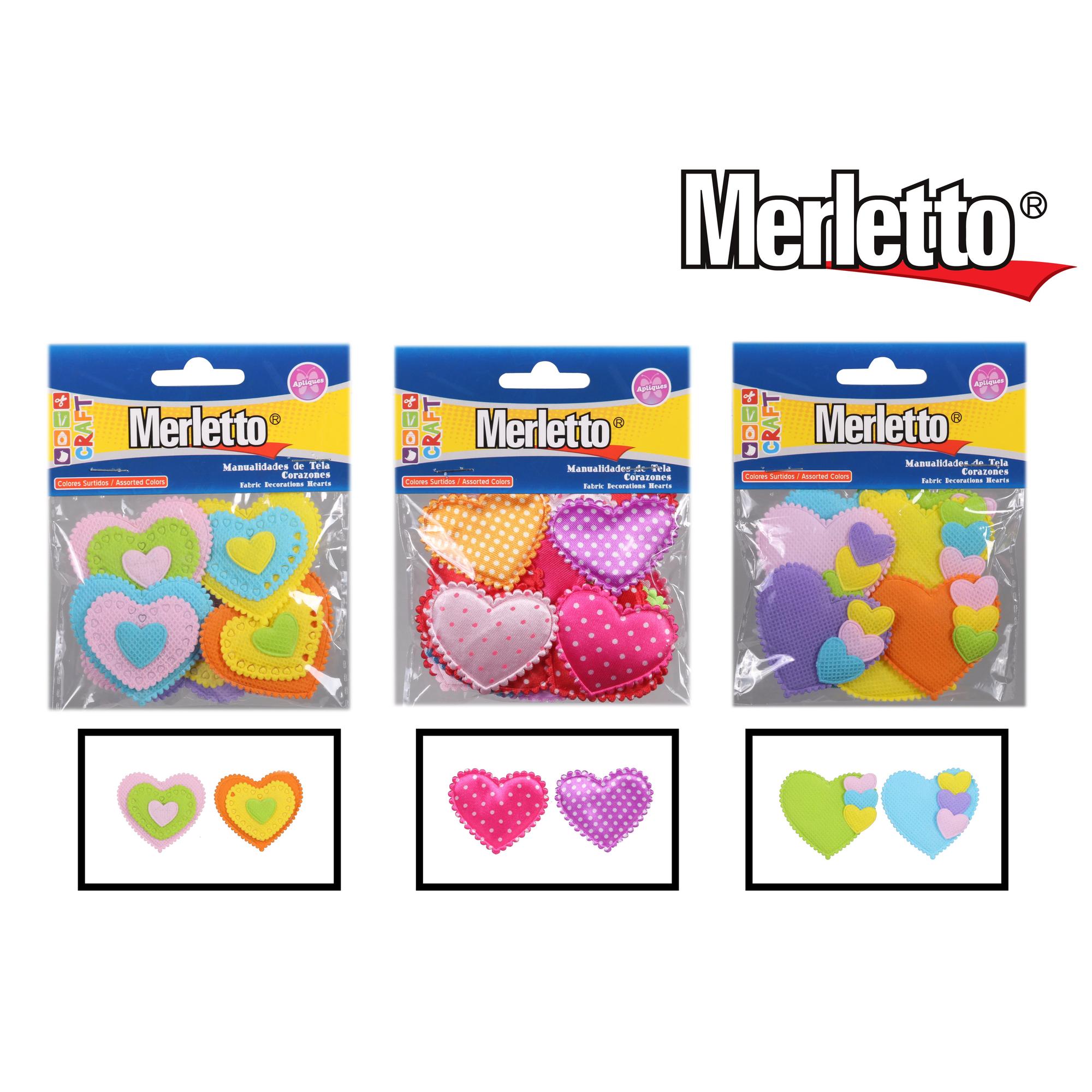 APLIQUES DE TELA SURTIDO - 785-3813078