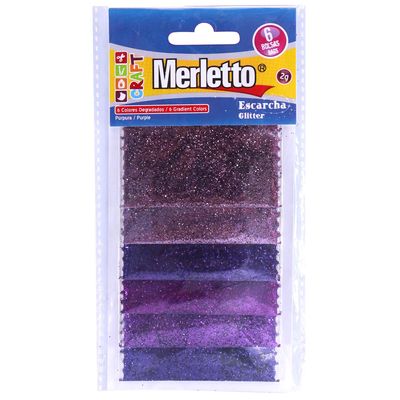 SET DE ESCARCHA MORADA6PZ 2G