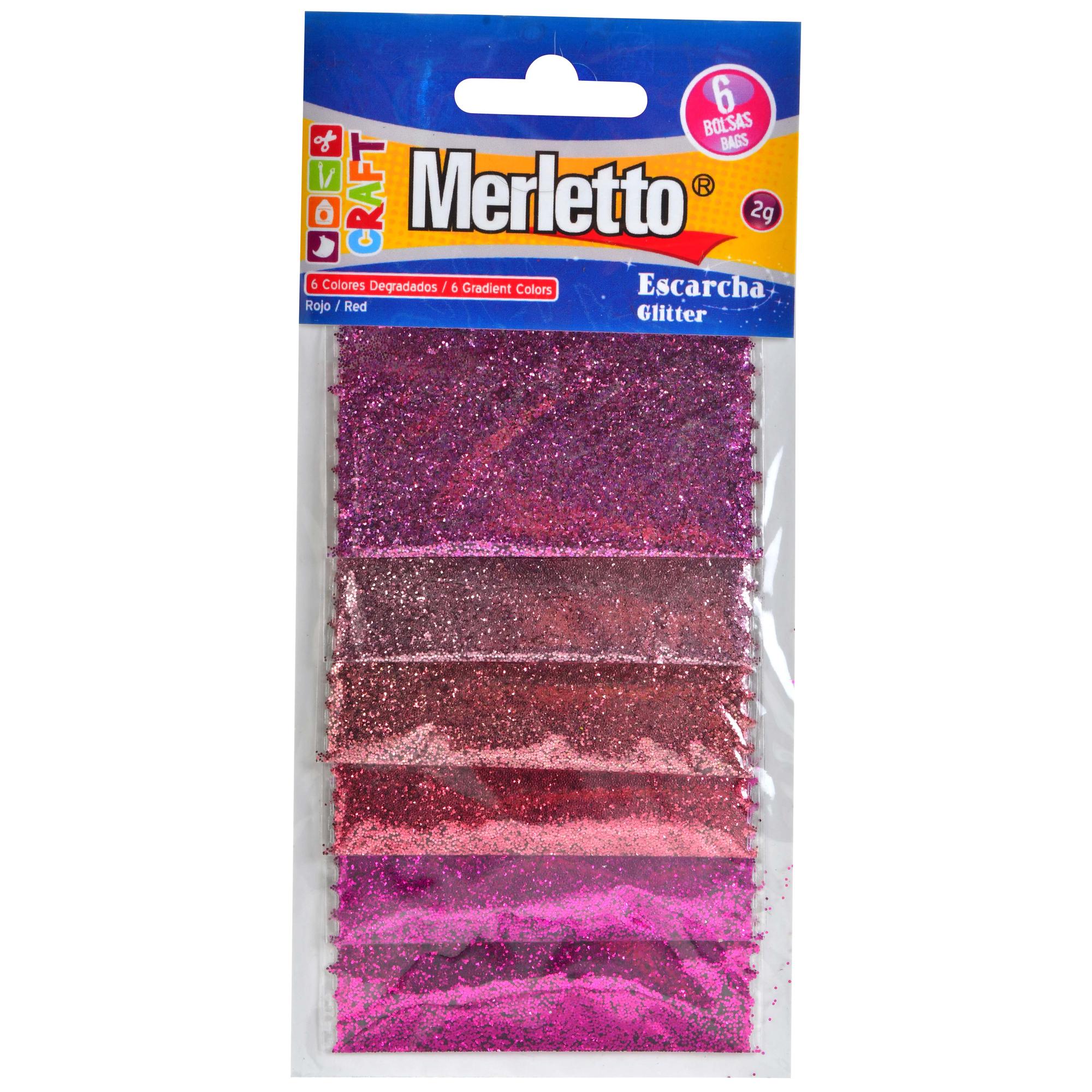 SET DE ESCARCHA ROJO6PZ 2G - 785-3813336